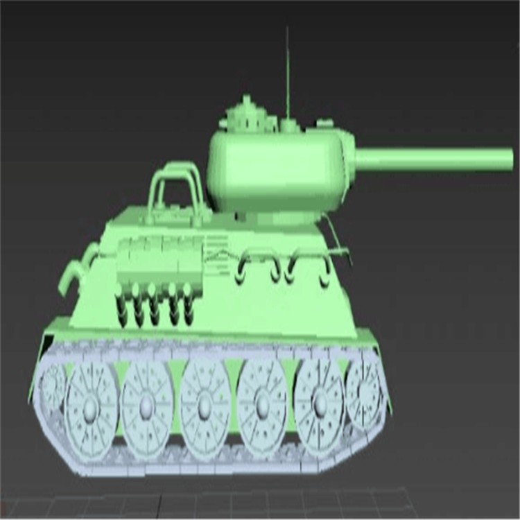 嘉定充气军用坦克模型